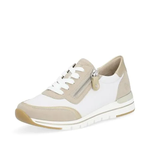 Remonte Damen Low-Top Sneaker R6709 - Damen-Sneaker mit losem Einlegesohle für individuellen Komfort, ideal für Freizeit und sportliche Aktivitäten.