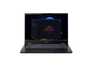 Acer TravelMate P6 14 AI Ultraschlankes Notebook | TMP614-54-TCO | Schwarz