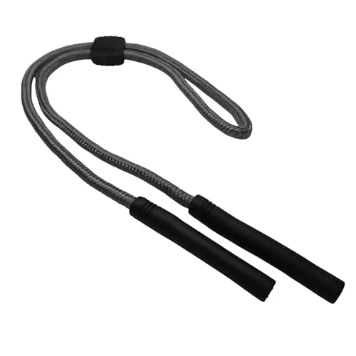 Stück Sport Brillenband verstellbar – 64 cm – für Damen, Herren & Kinder – Hochwertiges Nylon & Gummi – Sicherer Halt bei Sport & Outdoor Brillenband für Sonnen- & Lesebrillen (Grau) 5