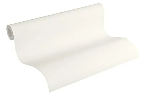 A.S. Création Michalsky Living Vliestapete Dream Again Tapete Unitapete 10,05 m x 0,53 m creme grau weiß Made in Germany 365171 36517-1