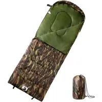 vidaXL Schlafsack für Erwachsene Camping 3-4 Jahreszeiten - Schlafsäcke für 3-4 Jahreszeiten, wasserfest und ideal für Camping, Trekking und Reisen. Komfortabel und langlebig mit doppelseitigem Reißverschluss für optimale Temperaturregelung.