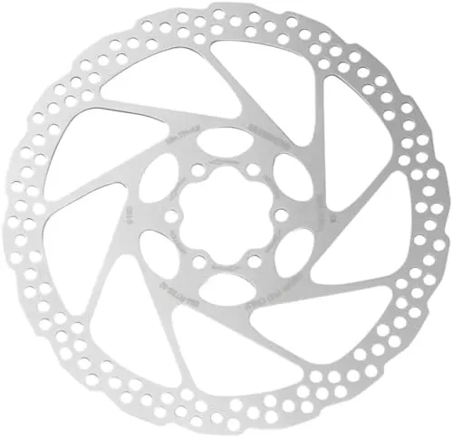 Shimano SM-RT56 180 mm Bremsscheibe mit 6 Löchern - Hochwertige 180 mm Bremsscheibe für Fahrräder, kompatibel mit Resin-Belägen. Ideal für zuverlässige Bremsleistung und optimale Kontrolle beim Fahren.