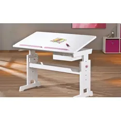 Schreibtisch Isle, weiß in blau von Interlink