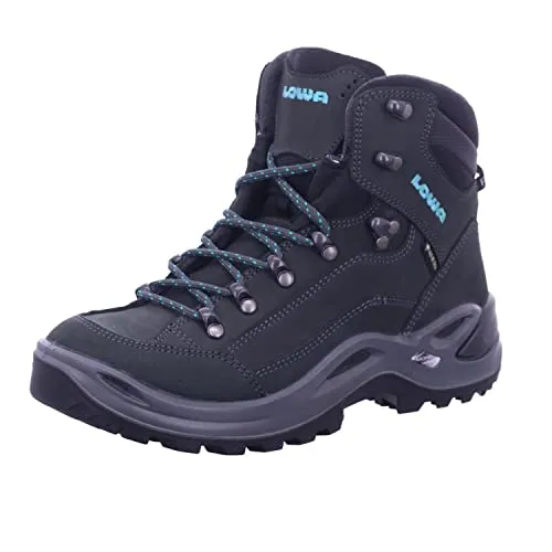 Lowa Renegade GTX Mid Wanderstiefel Braun - Wanderschuhe mit GORE-TEX Membran für wasserdichten und atmungsaktiven Komfort, ideal für anspruchsvolle Wanderungen und Trekkingtouren.