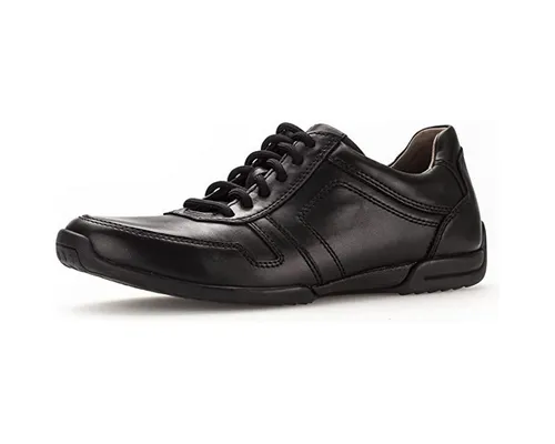 Pius Gabor Sneaker schwarz 81⁄2 - Elegante Sneaker in Größe 81⁄2 aus hochwertigem Echtleder, mit bequemem Innenliegendem Keilabsatz für optimalen Tragekomfort. Ideal für stilvolle Auftritte.