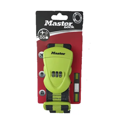 Master Lock Koffergurt mit Zahlenschloss NEU