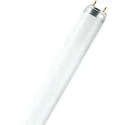Osram Leuchtstofflampe T8 L 18W/880 Lumilux Skywhite G13 - 8000K - Leuchtstofflampen, dimmbar und energieeffizient mit einer Lebensdauer von bis zu 20.000 Stunden, ideal für Bürobeleuchtung und öffentliche Gebäude.