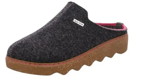 Rohde Damen Hausschuhe mit Wechselfußbett - Komfortable Klett-Hausschuhe für Damen, ideal für Zuhause und mit herausnehmbarem Fußbett für individuellen Tragekomfort.