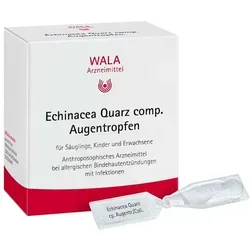 Echinacea Quarz Comp. Augentropfen 15 ML - Arzneimittel gegen superinfizierte, allergische Bindehautentzündungen. Ideal für Kontaktlinsenträger, da ohne Konservierungsstoffe.