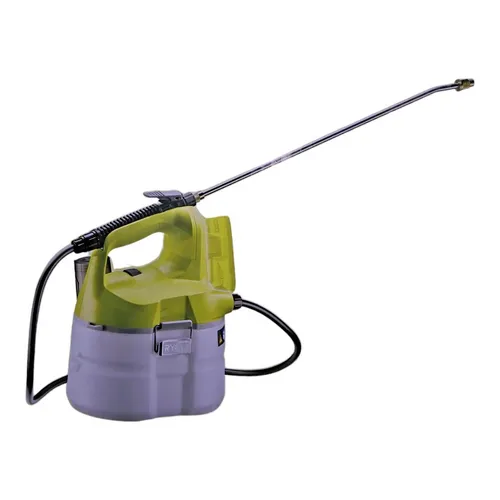 Ryobi Drucksprüher 18 V One+, 30 l/h - Gartenspinklergerät, akkubetrieben für flexibles Arbeiten, ideal für Hecken und Pflanzen, großer 3,5 l Tank mit integrierter Messbecher für einfachen Inhaltstest.