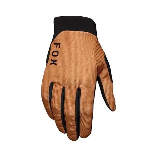 Fox Racing Ranger Glove Gel – Handschuhe – Gelpolster – Touchscreen-kompatibel – atmungsaktiv – gepolsterte Handfläche – verstellbare Passform – Caramel, Größe: S