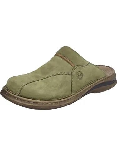 Josef Seibel Klaus Herren Clogs, Oliv-Kombi 751 631, 50 EU von JOSEF SEIBEL