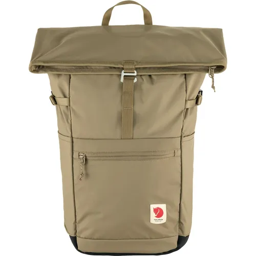Fjällräven High Coast Foldsack 24l Backpack - Clay - Stylischer Daypack mit 24 Litern Volumen, ideal für Tagesausflüge und umweltfreundlich aus recyceltem Material gefertigt.