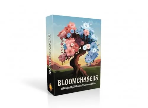 Bloomchasers: 3D-Baumbau-Strategie-Brett und Kartenspiel, perfekt für Familie und Freunde, 1–4 Spieler, ab 12 Jahren