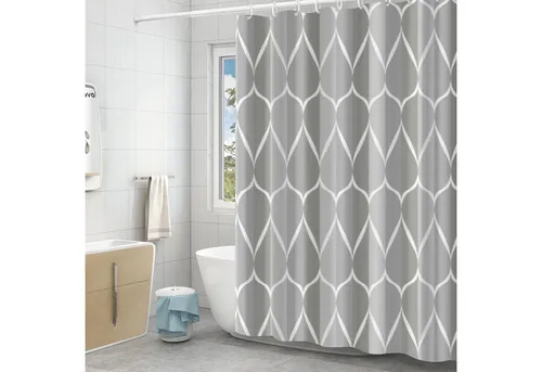 Lobwerk Duschvorhang 180x200cm – Wasserdicht und Schimmelresistent
