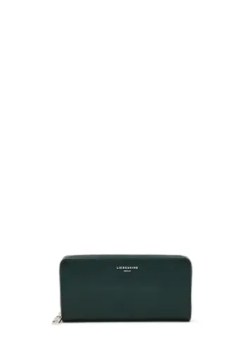 Liebeskind Berlin Sally Geldbörse – Echtleder mit RFID-Blocker - Elegante Liebeskind Berlin Geldbörse aus echtem Leder mit RFID-Blocker. Praktische Fächer für Karten und Geld sorgen für Ordnung. Maße: 19x9,5x2 cm, Farbe: Mystic River. Ideal für den täglichen Gebrauch.