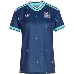 ADIDAS Damen Trikot Deutschland 26 Auswärts - Stylisches Auswärtstrikot mit Climacool-Technologie für ein angenehmes Tragegefühl. Ideal für Sport und Freizeit, feiere die Tradition des deutschen Fußballs mit diesem komfortablen Trikot.