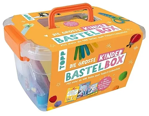 Frech Die große Kinderbastelbox mit 3 eBooks