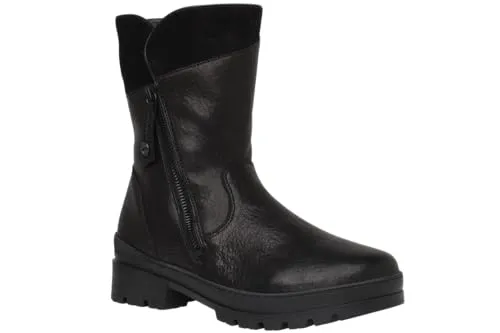 Ganter Gela Stiefelette schwarz 42,5 EU - Wanderschuhe, komfortable Stiefelette mit optimaler Passform und rutschfester Sohle für sicheres Gehen in der Natur.