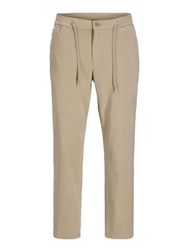 JACK & JONES Tapered Fit Karottenhosen - Wanderhosen aus 72% Baumwolle, ideal für Komfort und Bewegungsfreiheit beim Outdoor-Abenteuer.