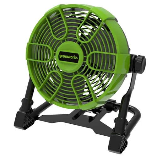24V Akku Ventilator Greenworks G24FAN, 5 Geschwindigkeit & max 24000 U/min Motor