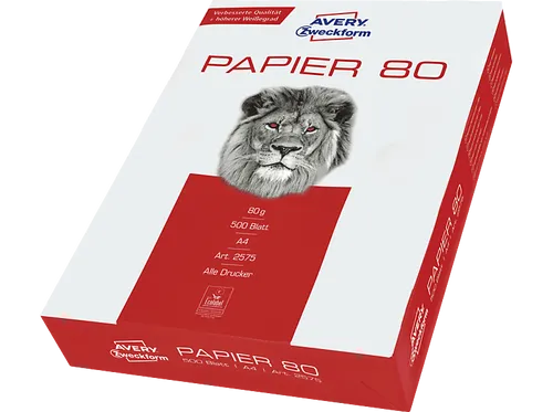 AVERY ZWECKFORM 2575 Druckerpapier 210 x 297 mm A4 500 Blatt