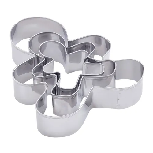 DR.OETKER Serie WHITE CHRISTMAS BAKING Ausstecher-Set 3-teilig LEBKUCHENMANN