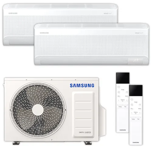 SAMSUNG Wandgeräte-Set Wind-Free 3,5 kW
