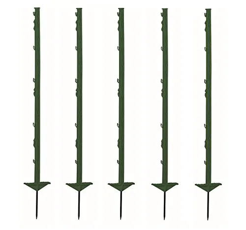 Growi Weidezaunpfahl Kunststoff 105 cm grün 20 Stück