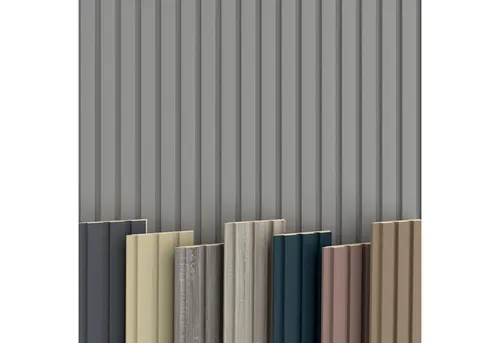 Hexim Wanddekoobjekt Beats De Luxe Sandgrey - Deko-Objekte, stilvolle MDF Lamellenwand in Sandgrey für eine moderne Raumakustik und kreative Wandgestaltung.