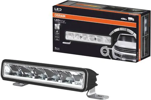 OSRAM LIGHTBAR SX180-SP - LED Zusatzscheinwerfer für Fernlicht, 1300 Lumen, bis zu 190 m Lichtstrahl, langlebig und ECE konform