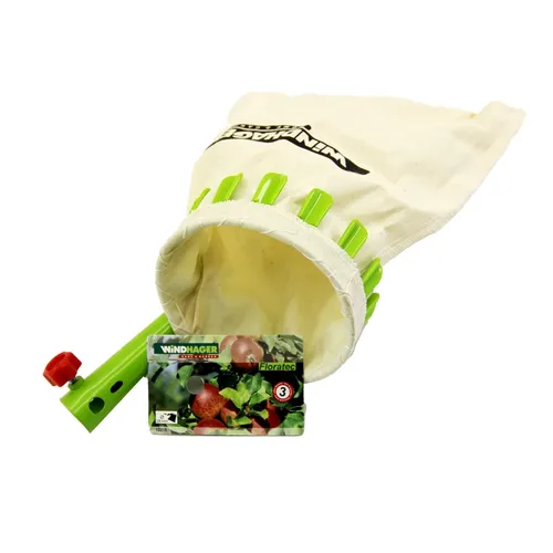 Obstpflücker mit Fangbeutel