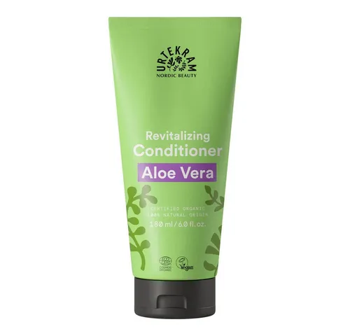 Urtekram Aloe Vera Pflegespülung - Feuchtigkeitsspendender Conditioner mit Aloe Vera, sorgt für geschmeidiges und leicht kämmbares Haar. Ideal für eine intensive Pflege und frische Note.
