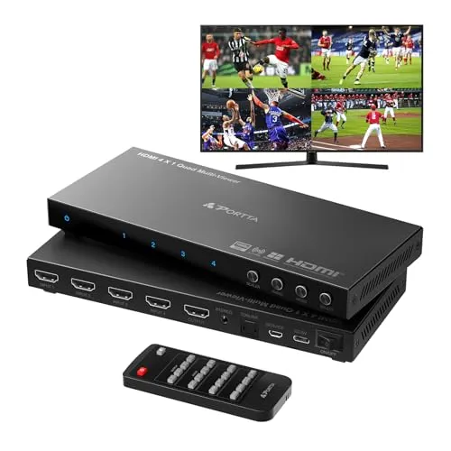 HDMI Multiviewer Switch 4x1 mit Pip von PORTTA