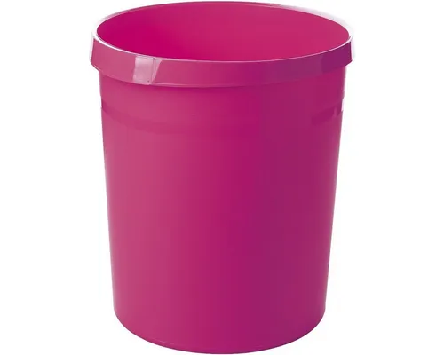 Papierkorb GRIP 18 Liter pink von HAN