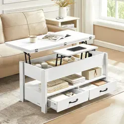 VASAGLE Höhenverstellbarer Couchtisch von VASAGLE