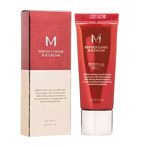 Missha M Cover BB Creme LSF42 Nr.21 Hellbeige 20 ml
