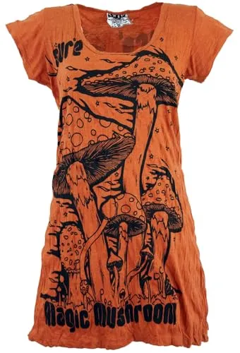 GURU SHOP Sure Long Shirt in orange von Guru-Shop