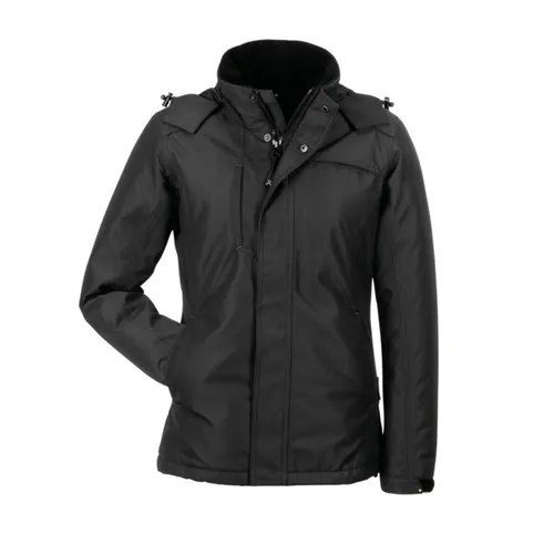 Planam Norit Damen Winterjacke XXL - Schwarz - Funktionsjacke für Damen, wind- und wasserabweisend, ideal für kalte Wintertage und outdoor Aktivitäten.