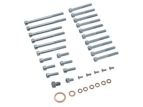 Set: Schrauben + Dichtringe Motor MM125/150 - für MZ ES125/150, TS125/150, ETS12