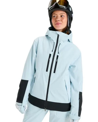 Roxy Snowboardjacke Upwards 20K - Funktionsjacke für Frauen mit 20K ROXY DryFlight Technologie für extreme Imprägnierung und Atmungsaktivität. Nachhaltig aus 70 % recycelten Fasern gefertigt, ideal für Wintersport.