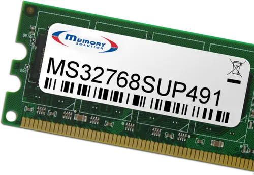Memory Solution MS32768SUP491 - PC / Server - 1 x 32 GB - Schwarz - Grün - Supermicro X9DRFF - X9DRH (MS32768SUP491)