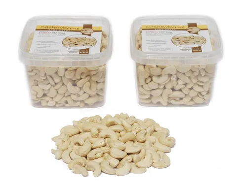1Kg Cashewkerne natur, ohne Zusätze 2x500g