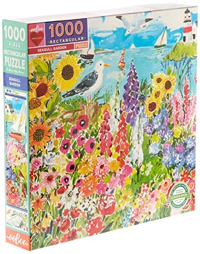 eeBoo PZTSE2 Lobsters, 1000 Teile, Seagull Garden – Puzzle für Erwachsene aus recyceltem Karton