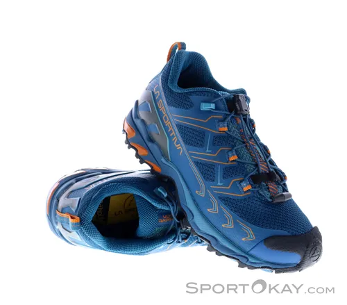 La Sportiva Kinder Ultra Raptor II Schuhe - Größe 29, blau - Wanderschuhe für Kinder, super robuster und agiler Multifunktionsschuh ideal für Wandern und schnelles Laufen.