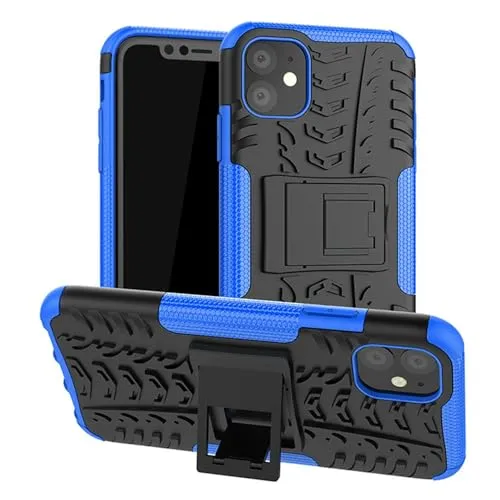 betterfon Oudoor Hülle Kompatibel mit Apple iPhone 11 | Case Panzer Hülle Cover Schutzhülle Etui Bumper | Blau