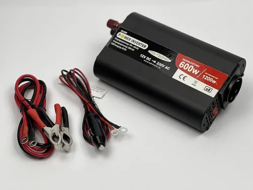DC/AC Spannungswandler 12V auf 230V bis 600W / 1200W Inverter Wechselrichter USB