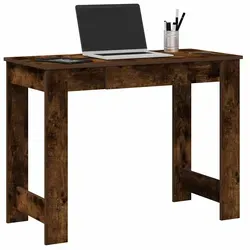 vidaXL Schreibtisch Räuchereiche 100x45x75 cm - Kinderschreibtisch aus robustem Holzwerkstoff mit großer Arbeitsfläche, ideal für Hausaufgaben und kreative Projekte. Langlebig und vielseitig für jeden Raum.