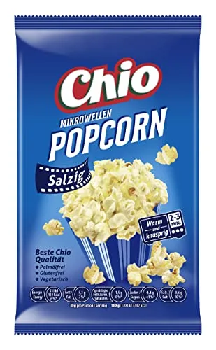 Chio Mikrowellen Popcorn Salzig, 100 g von Chio