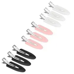 Nahtlose Haarspange Haarklammern Pin Curl Clips 9 Stück Vintage Farben
